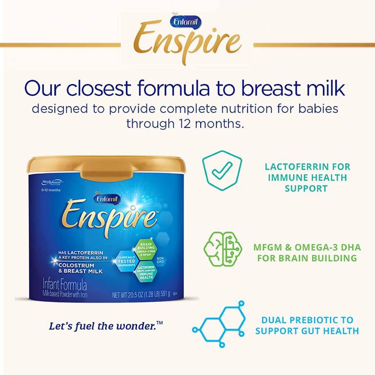 Sữa Enfamil Enspire nhập Mỹ mẫu mới